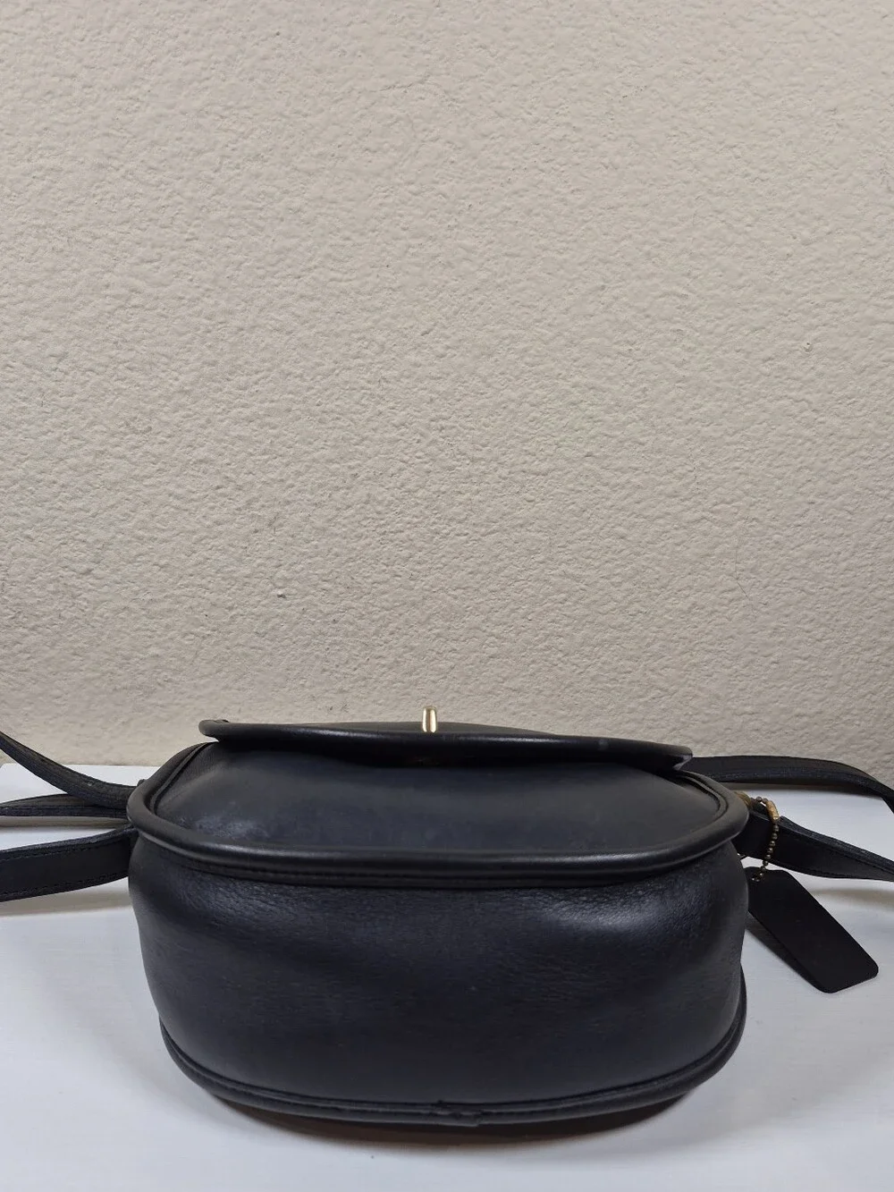 Vintage Coach Navy Watson Bag #9981